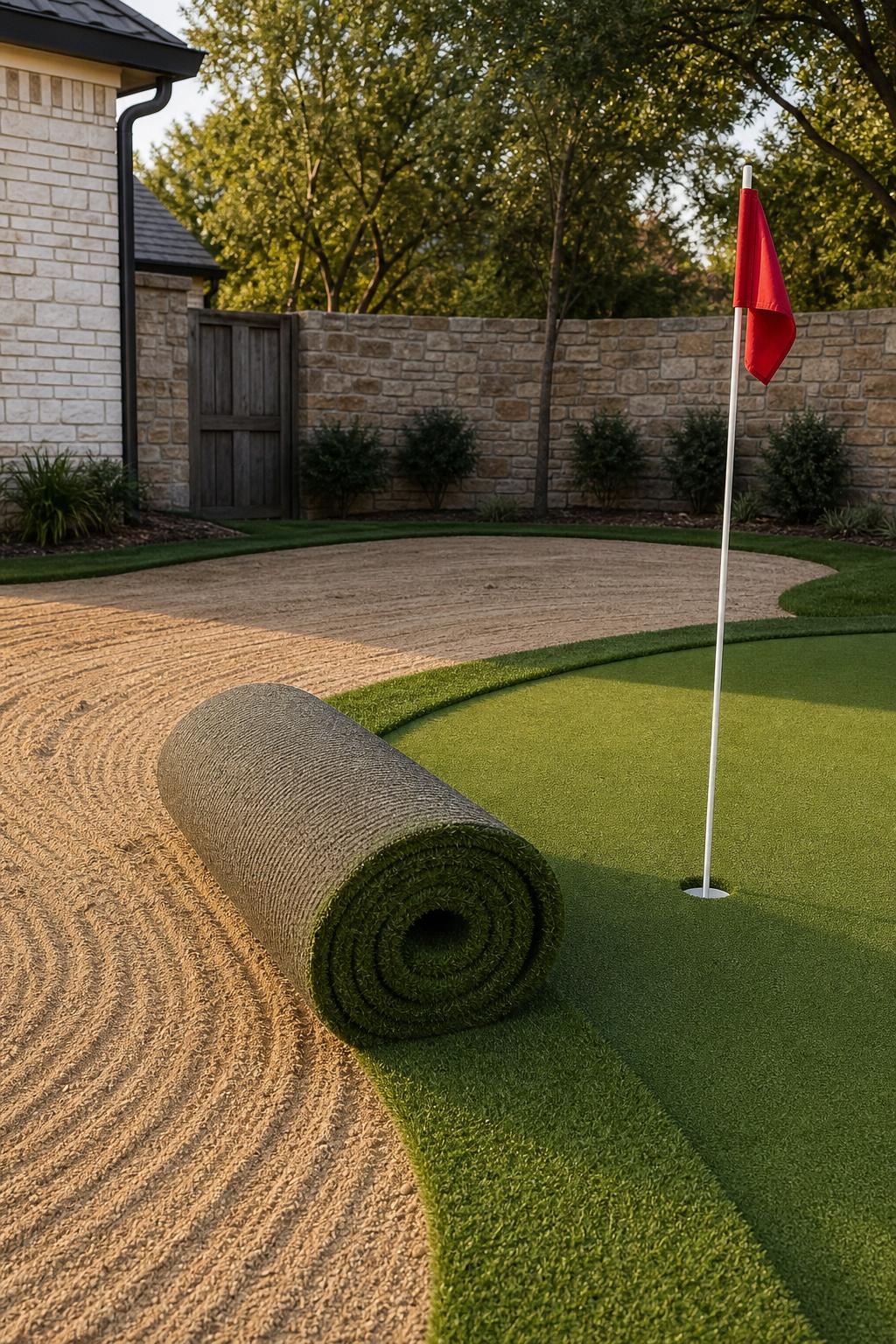 Green Resurfacing install in Celina, TX